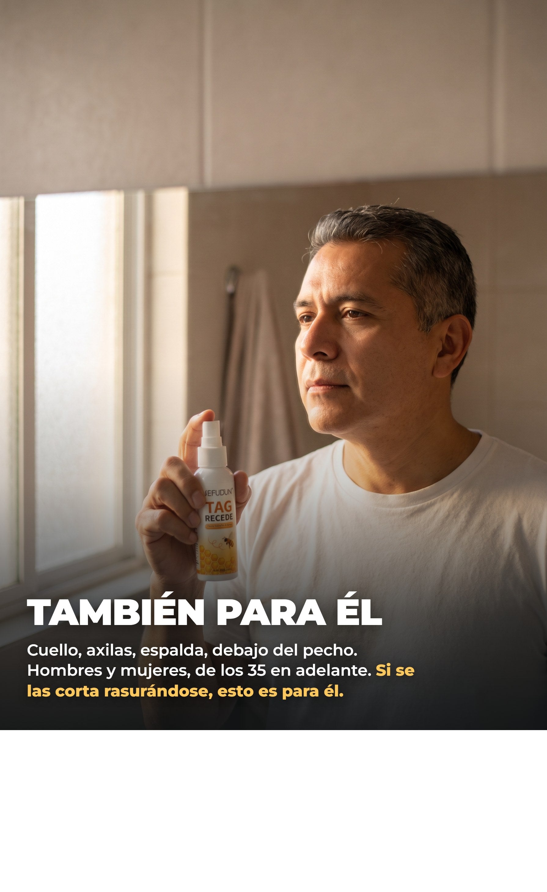 También para él