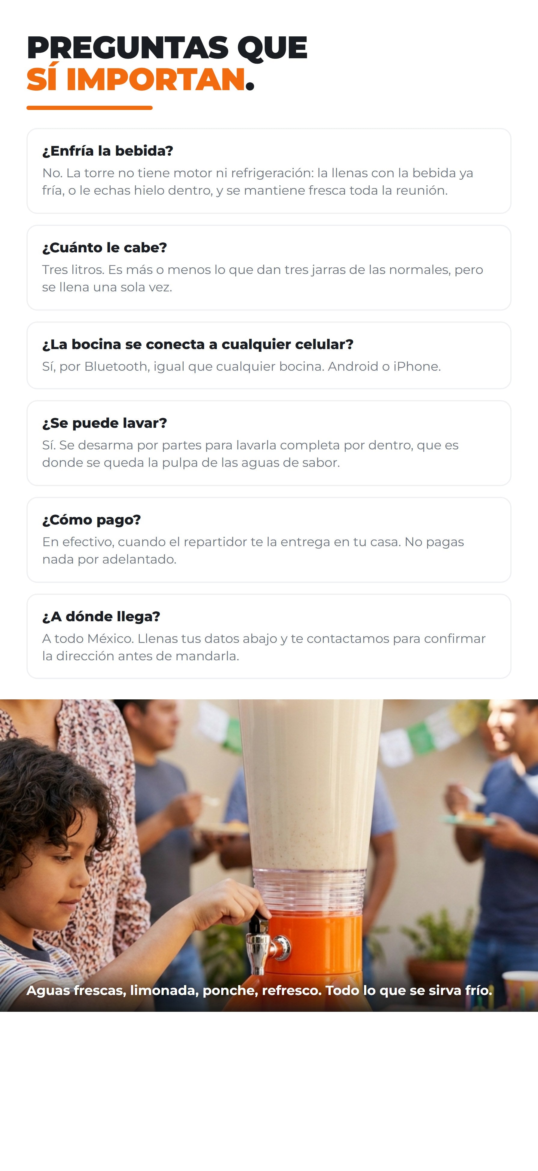Preguntas que si importan
